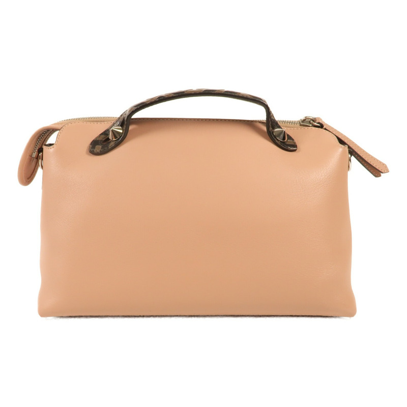 FENDI 牛皮皮革By The Way銀扣手挽肩背兩用袋-1