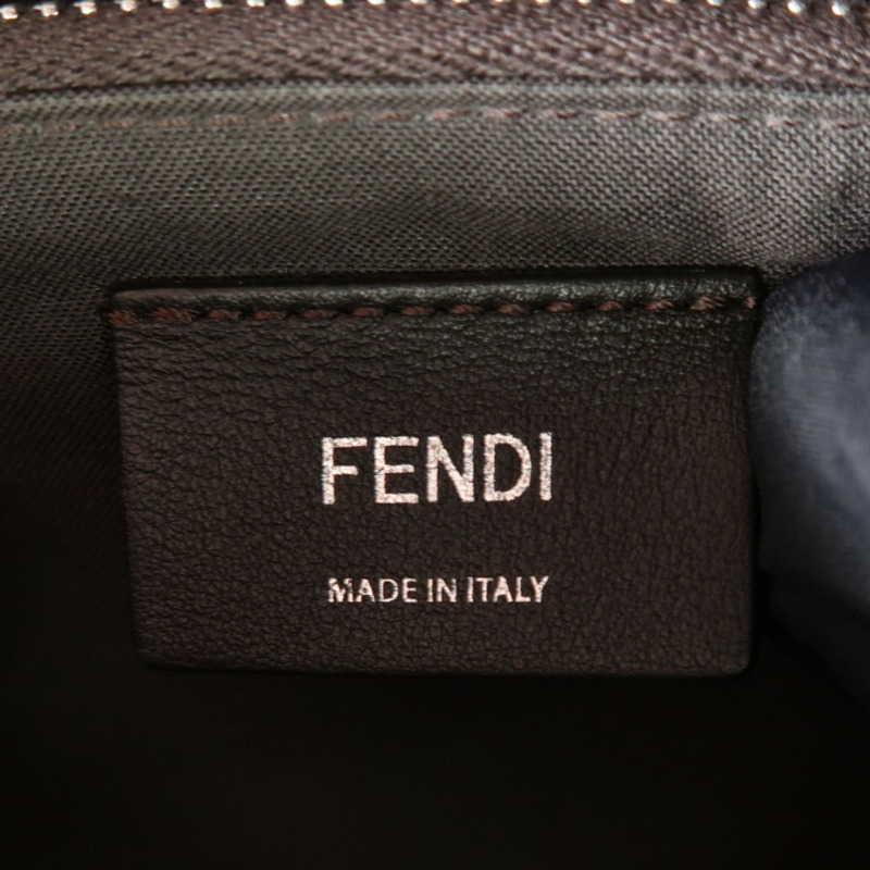 FENDI 牛皮皮革By The Way銀扣手挽肩背兩用袋-5