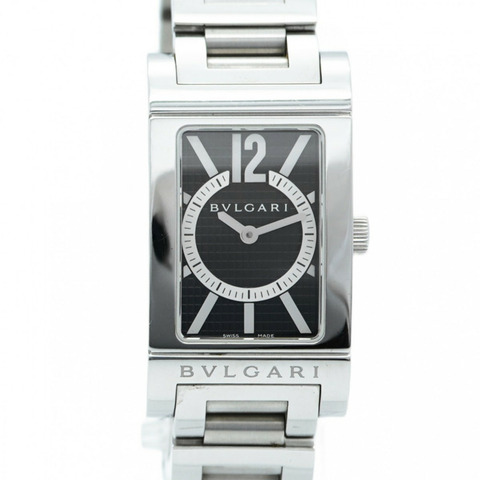 Bvlgari Rettan RT39S 黑色錶盤女士手錶