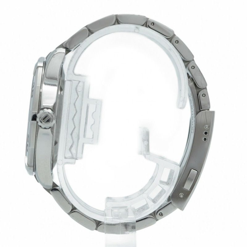 泰格豪雅 Aquaracer WAP1112 藍色錶盤男士手錶-9