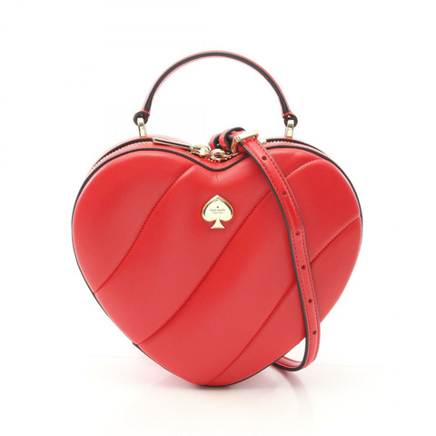 Kate Spade Love Shack 肩背包 手提包 皮革 紅色 二手 女士 GHW 斜背包