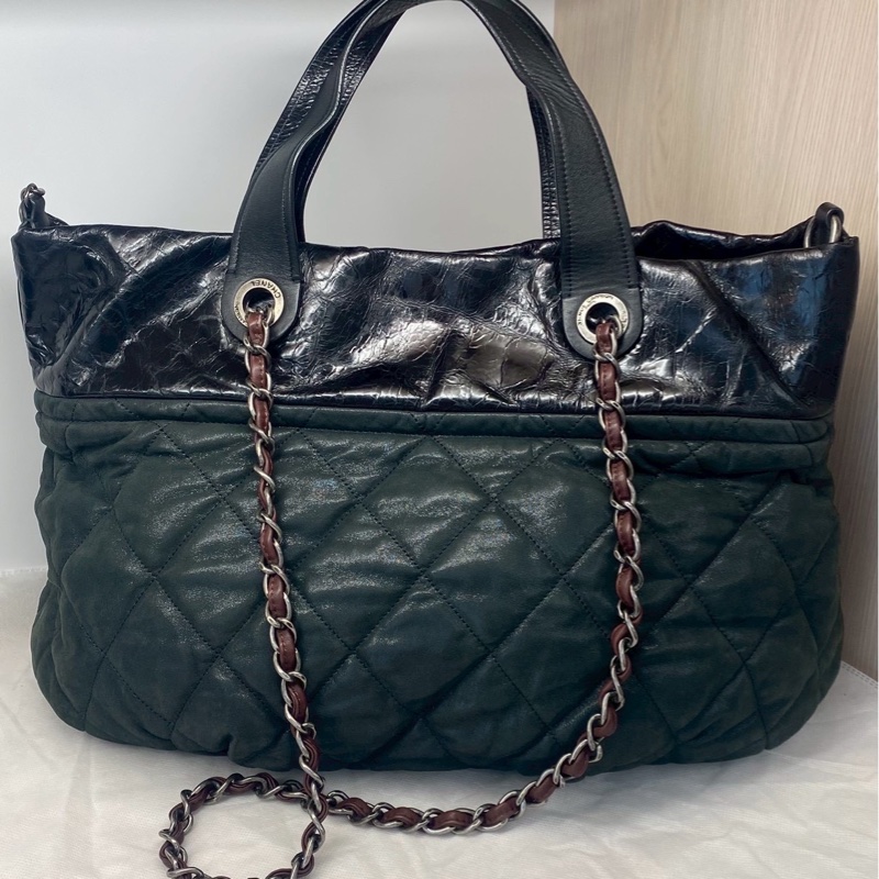 CHANEL 手提肩背貝殼南瓜包-1