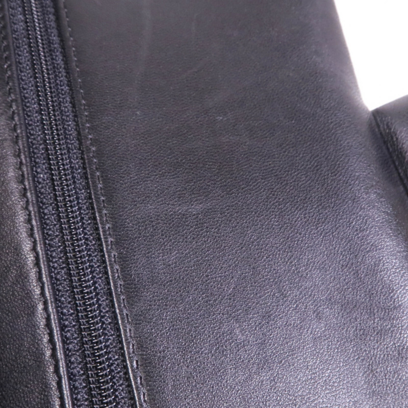 CHANEL 羊皮皮革Classic 25金扣鏈帶肩背袋-14