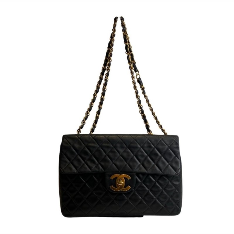 Chanel Vintage 大包 貝嫂包-10