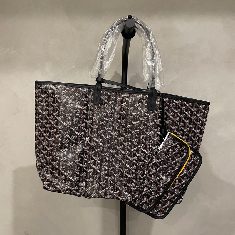 Goyard Saint Louis Pm Bag 黑-0