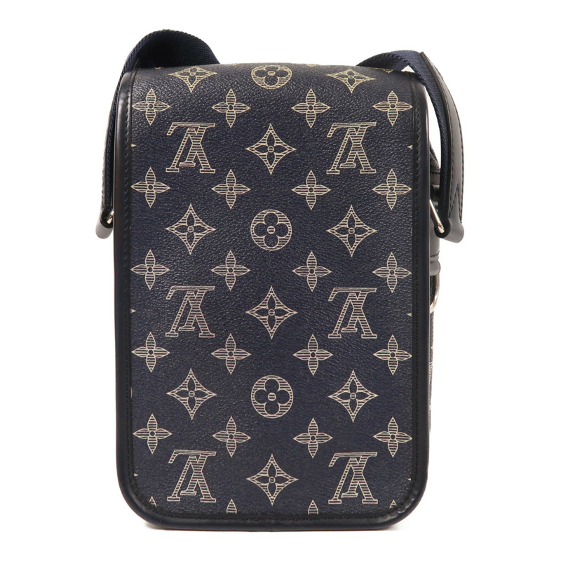 LOUIS VUITTON Monogram Savannah Messenger BB銀扣肩背袋-1
