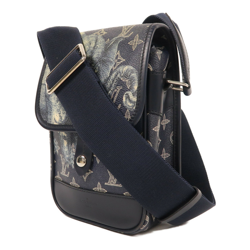 LOUIS VUITTON Monogram Savannah Messenger BB銀扣肩背袋-2
