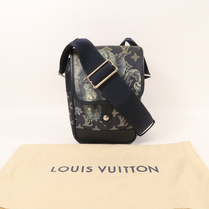 LOUIS VUITTON Monogram Savannah Messenger BB銀扣肩背袋-7