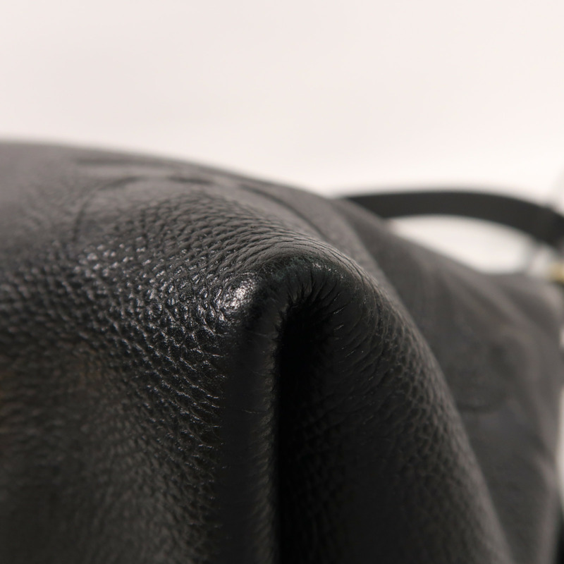 LOUIS VUITTON Monogram Empreinte CarryAll MM金扣肩背袋-10