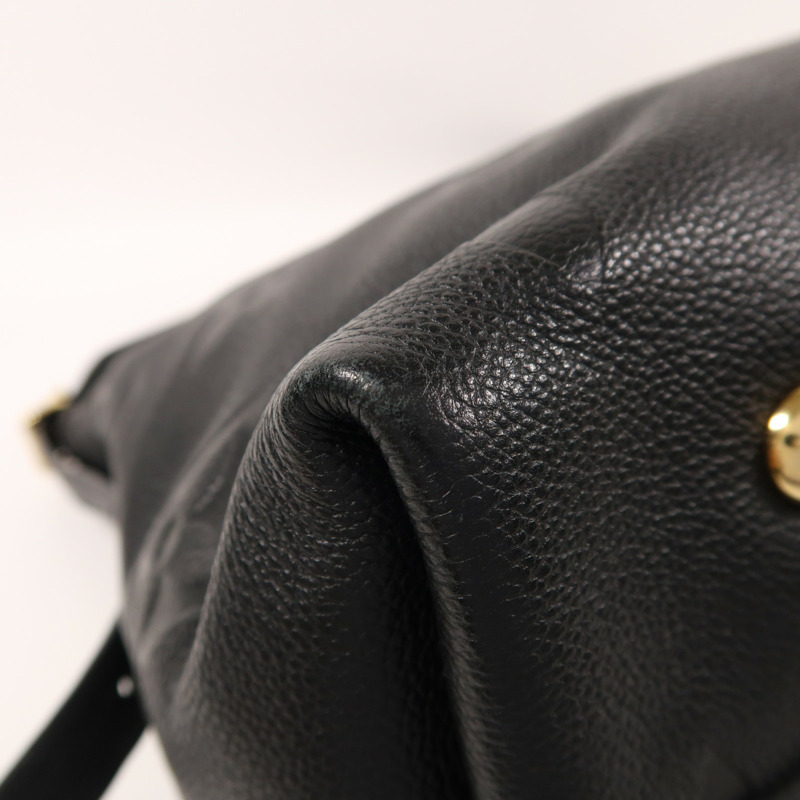 LOUIS VUITTON Monogram Empreinte CarryAll MM金扣肩背袋-11