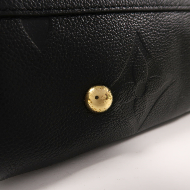 LOUIS VUITTON Monogram Empreinte CarryAll MM金扣肩背袋-14