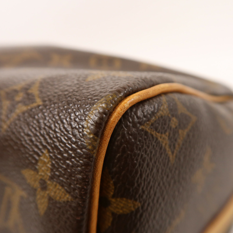 LOUIS VUITTON Monogram Speedy Bandouliere 30金扣手挽肩背兩用袋-11