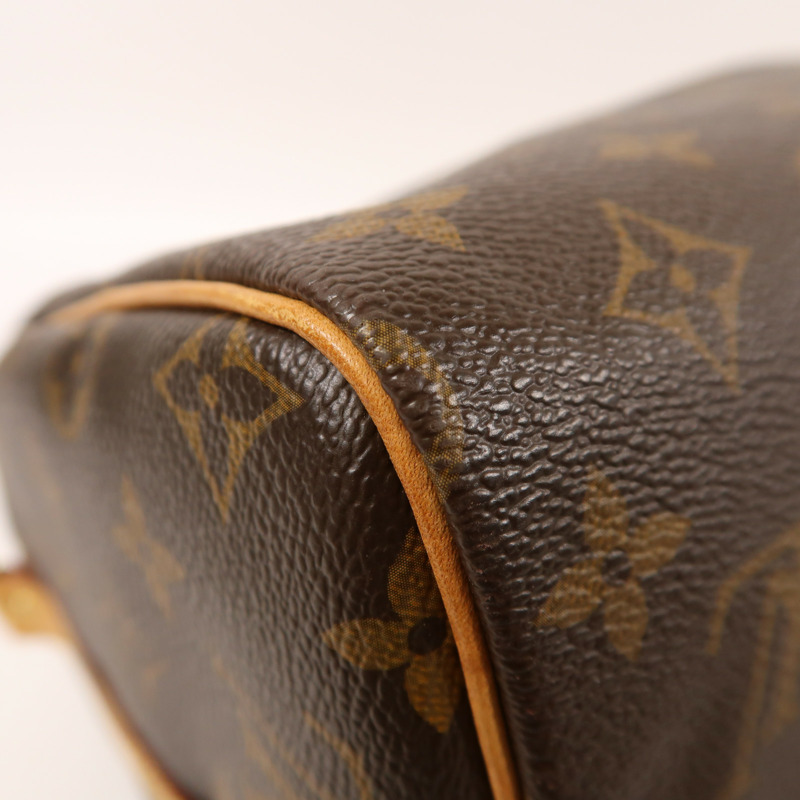 LOUIS VUITTON Monogram Speedy Bandouliere 30金扣手挽肩背兩用袋-12