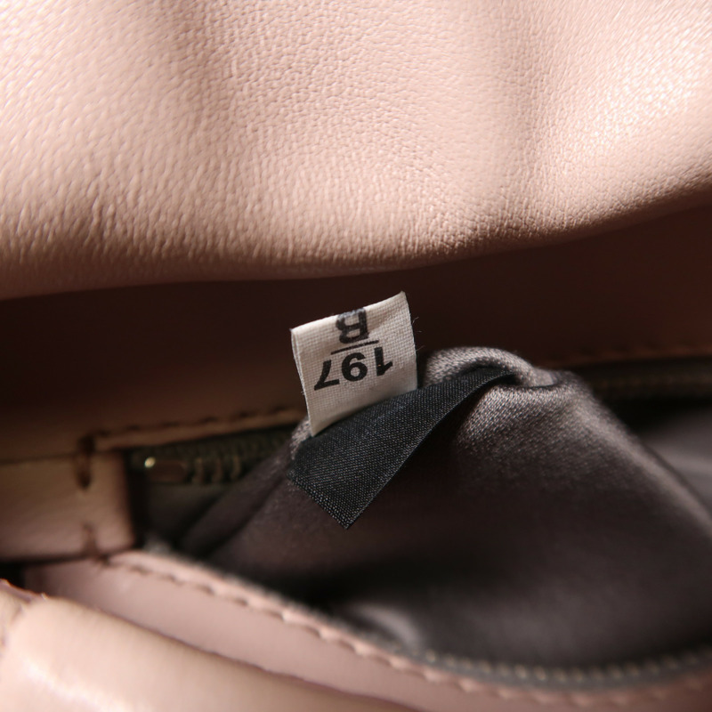 Miu Miu 羊皮皮革Shoulder Bag銀扣肩背袋-6