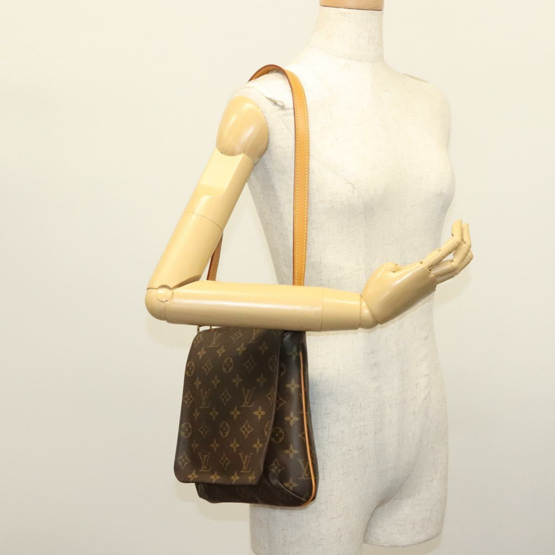 【日本直送】路易威登 Monogram Musette Salsa 短單背包 M51258 LV Auth 140296-22