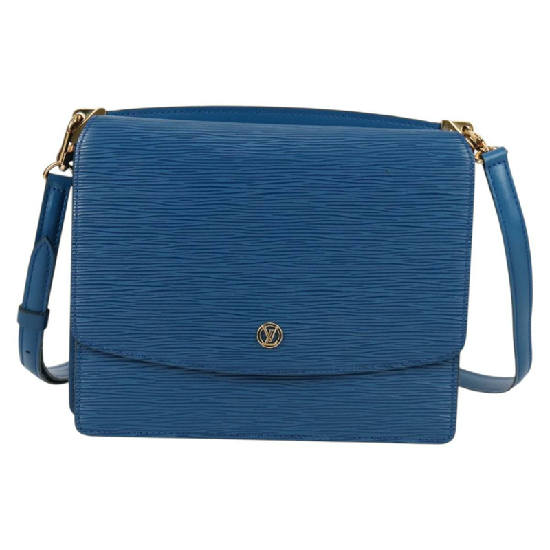 【日本直送】LOUIS VUITTON Epi Grenel 單肩包 藍色 M52362 LV 正品 yk19396-12