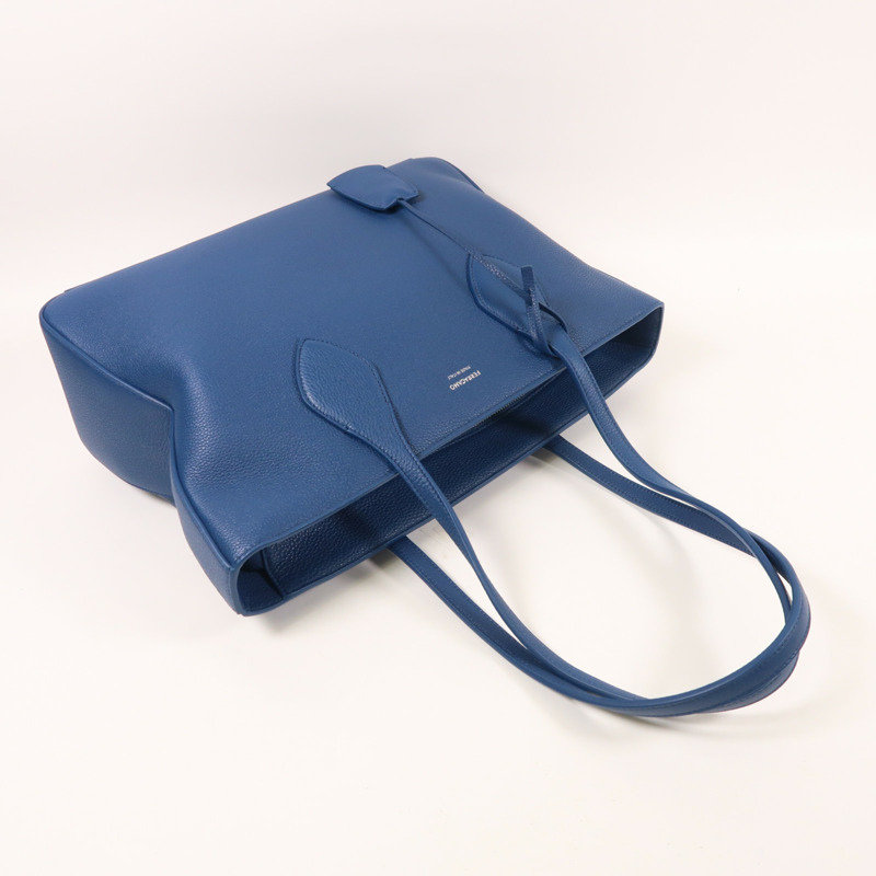 Salvatore Ferragamo 牛皮皮革Star Shaped Tote Bag銀扣手挽袋-7