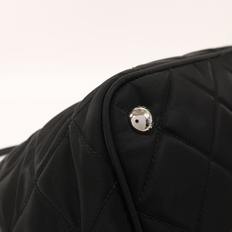 PRADA 尼龍2 Way Shoulder銀扣手挽肩背兩用袋-14