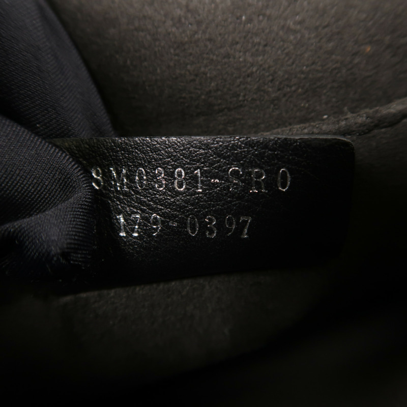 FENDI 牛皮皮革Chain Shoulder銀扣鏈帶肩背袋-6