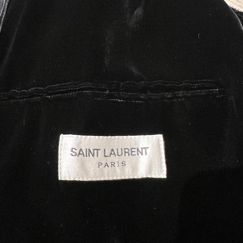 Saint Laurent Velvet Bomber Jacket-2