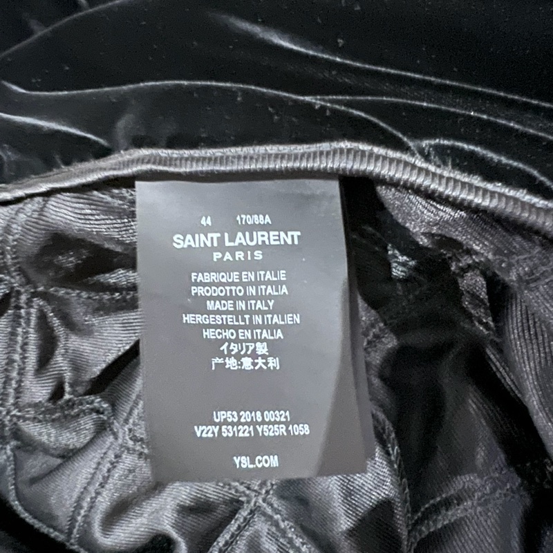 Saint Laurent Velvet Bomber Jacket-3