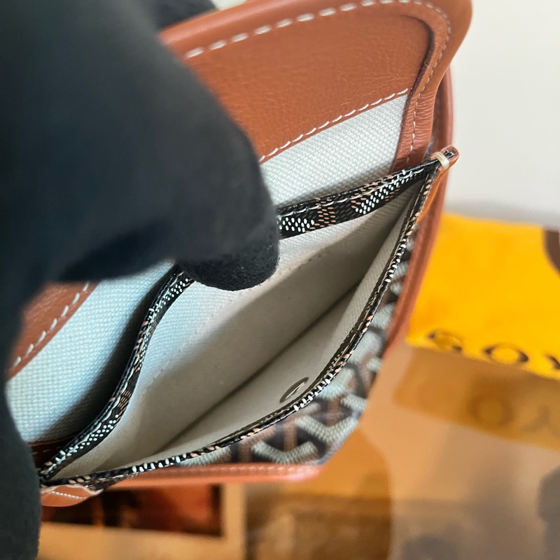 #全網最便宜#極新#超級火 Goyard 迷你Tote 托特包 焦糖色-18