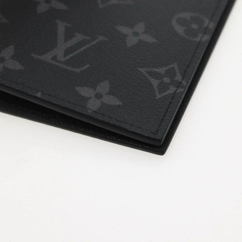 【日本直送】路易威登 Eclipse Couverture Passpole 近乎完好護照包 M64501 正品 142351M-6
