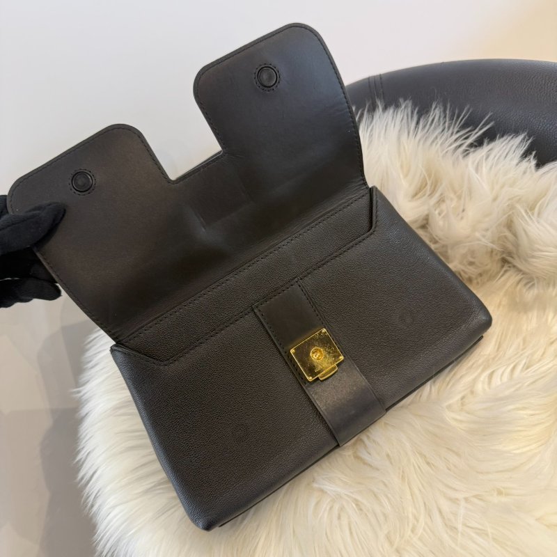 LV VERY CHAIN BAG NOIR 黑色手提肩背包-5