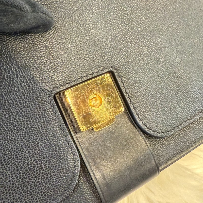 LV VERY CHAIN BAG NOIR 黑色手提肩背包-7