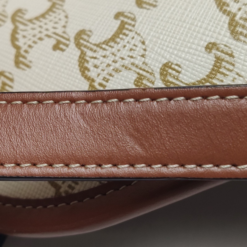 Celine Folco中號牛皮水滴形扣飾肩背包 斜背包-20