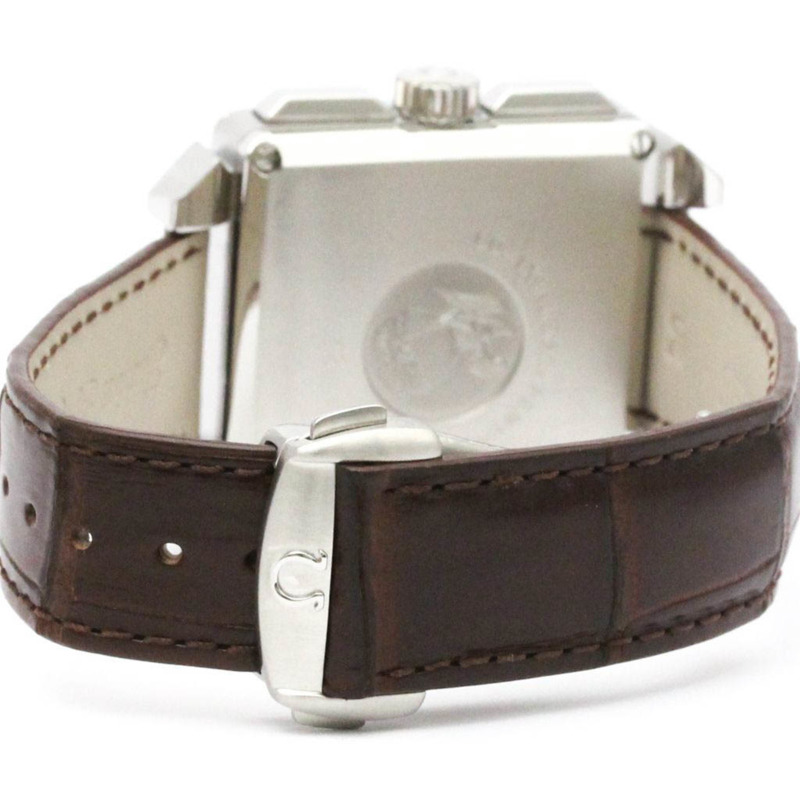 歐米茄碟飛X2計時鋼錶 423.13.37.50.01.001 拋光-4