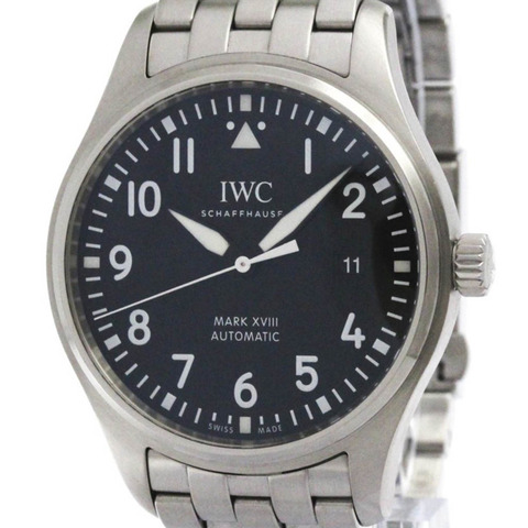 IWC 萬國飛行員腕錶自動不鏽鋼男士運動腕錶 IW327011