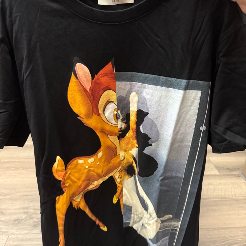 跳樓大拍賣✨GIVENCHY@Disney 男款小鹿斑比T恤-0