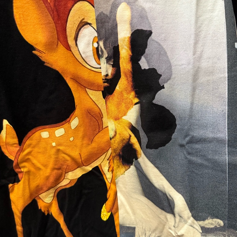 跳樓大拍賣✨GIVENCHY@Disney 男款小鹿斑比T恤-1