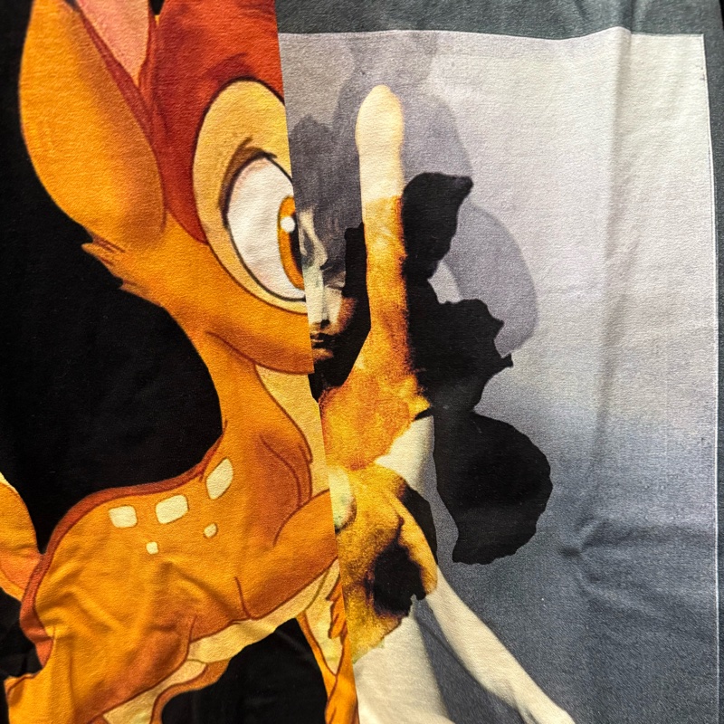 跳樓大拍賣✨GIVENCHY@Disney 男款小鹿斑比T恤-11