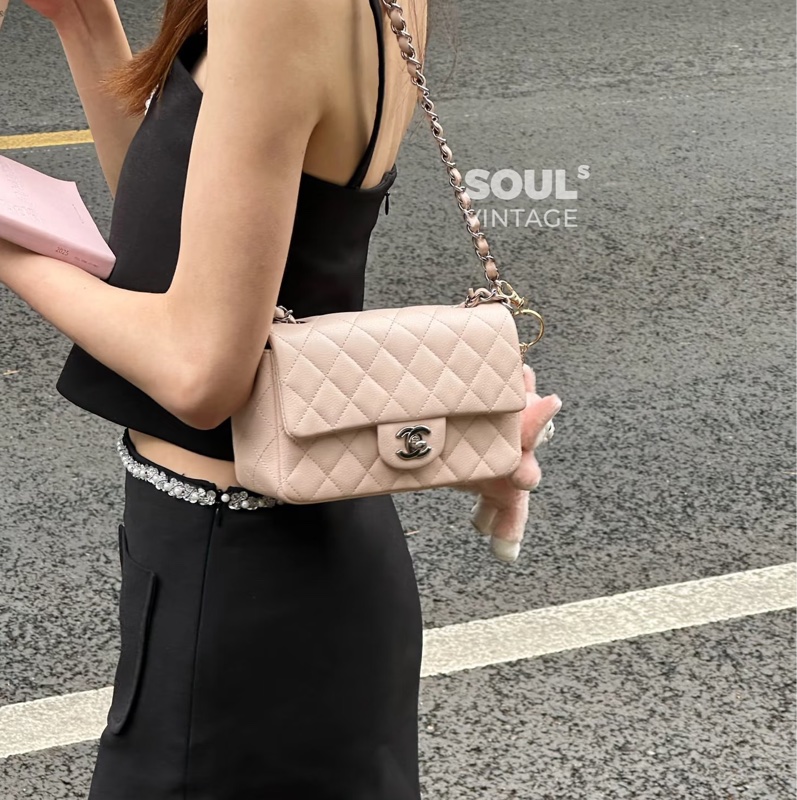 99新全配❤️ 香奈兒 #櫻花粉 #荔枝皮 #cf20 #mini-2