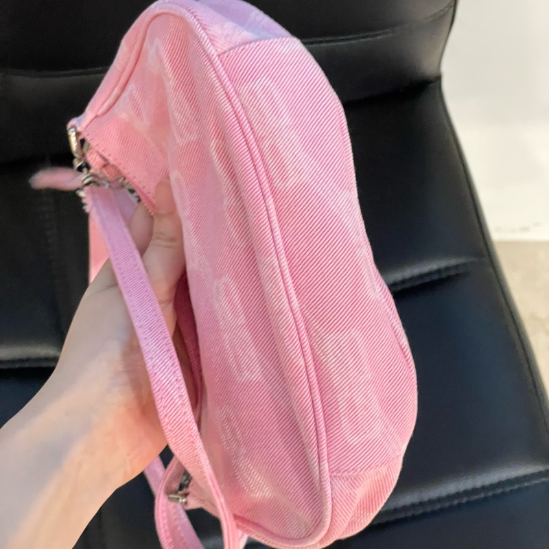 🈶️購證❤️ #balenciaga #巴黎世家 粉色 #牛仔 #機車包 #月亮包-11