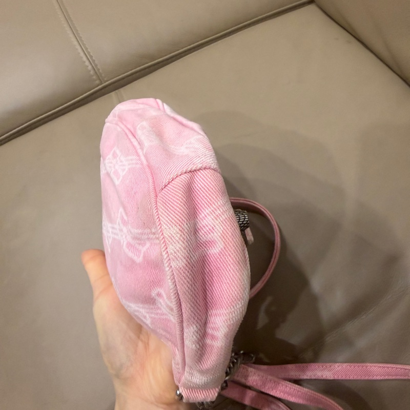 🈶️購證❤️ #balenciaga #巴黎世家 粉色 #牛仔 #機車包 #月亮包-23