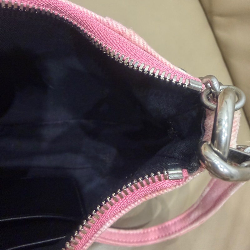 🈶️購證❤️ #balenciaga #巴黎世家 粉色 #牛仔 #機車包 #月亮包-25
