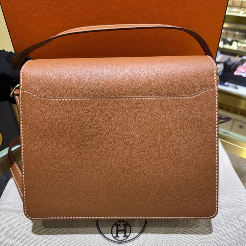 爱马仕 Roulis 23 猪鼻子 金棕 金扣 Y刻 2021年票（25093029）-2