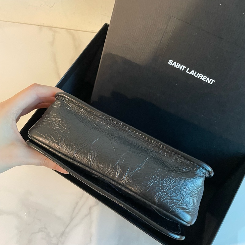 全配❤️ ysl #黑銀 #niki #chain #woc-6