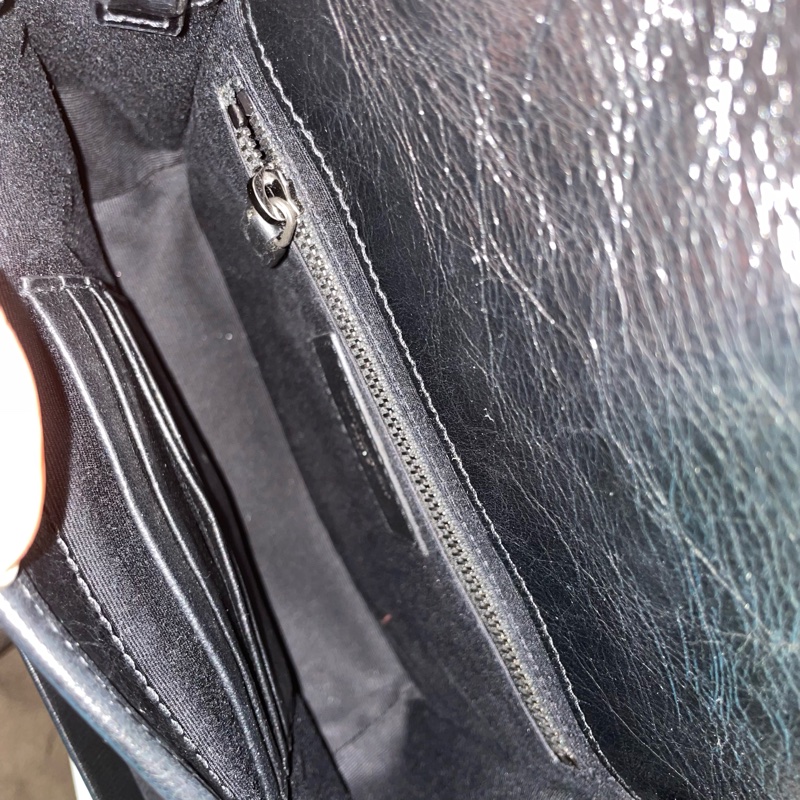 全配❤️ ysl #黑銀 #niki #chain #woc-11