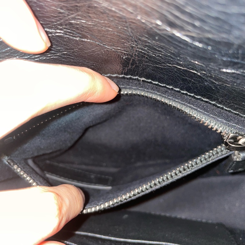 全配❤️ ysl #黑銀 #niki #chain #woc-14