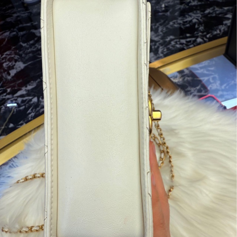 全配❤️ 香奈兒 #白金 #雙金珠 #雙金球 #cf22-18