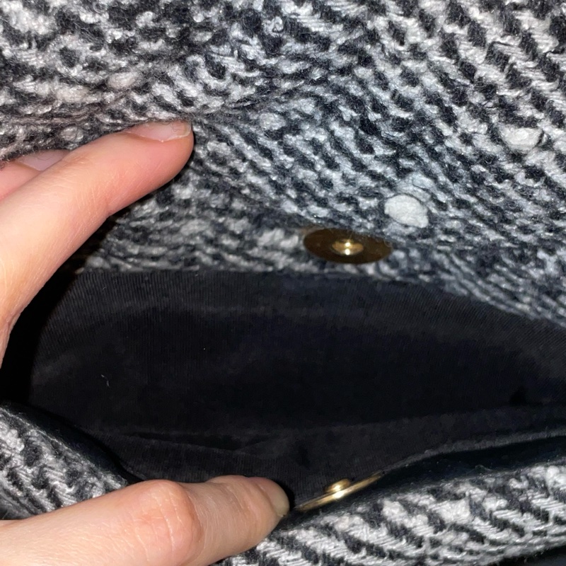 閒置全配芯片款🌟#chanel #粗花 #毛呢 #19bag #小號-6