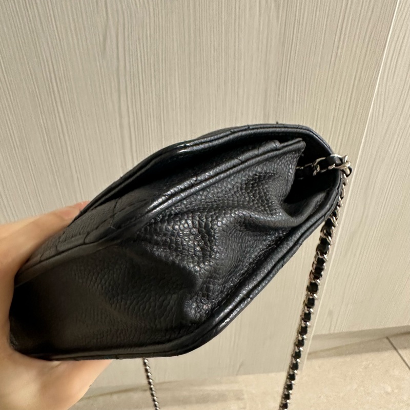 全配❤️ 香奈兒 #黑銀 #荔枝皮 #woc #chanel-14