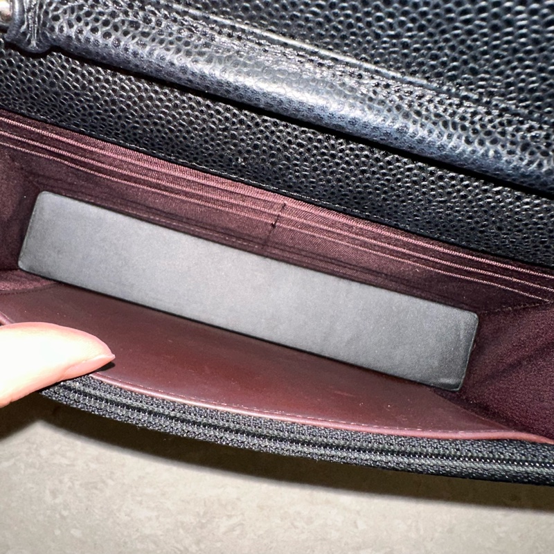 全配❤️ 香奈兒 #黑銀 #荔枝皮 #woc #chanel-30