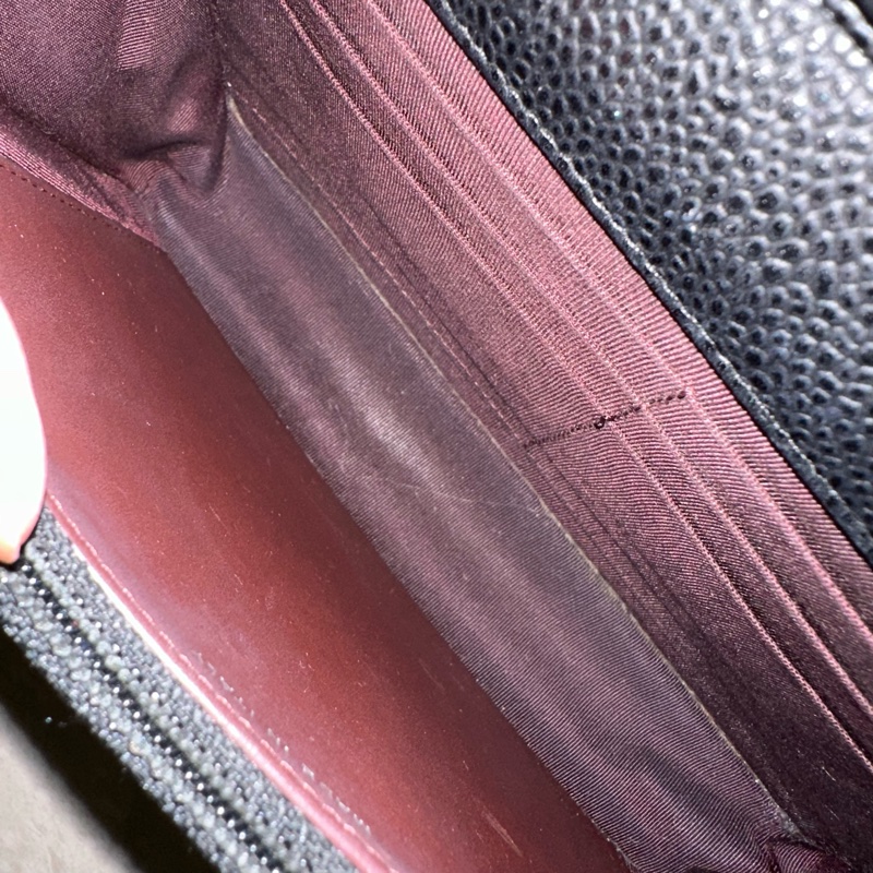 全配❤️ 香奈兒 #黑銀 #荔枝皮 #woc #chanel-41