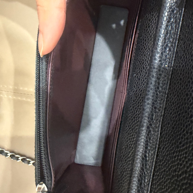 全配❤️ 香奈兒 #黑銀 #荔枝皮 #woc #chanel-50