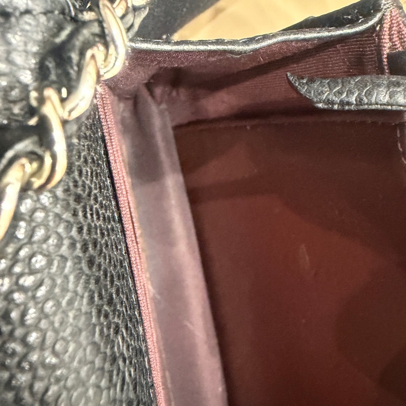 全配❤️ 香奈兒 #黑銀 #荔枝皮 #woc #chanel-59